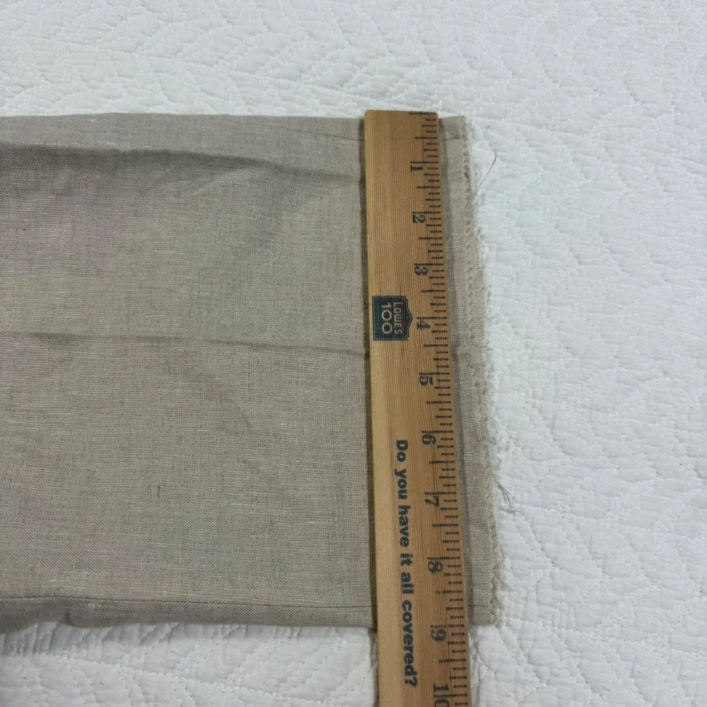 Brioni Cannes 100% Linen Pants Trousers Mens 34 Unhemmed Beige Made in Italy NWT